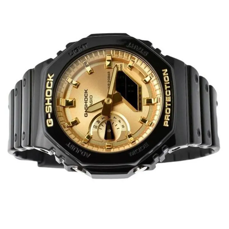 Casio G-Shock Men’s Shock Resistant Gold Dial Watch| GA-2100GB-1A